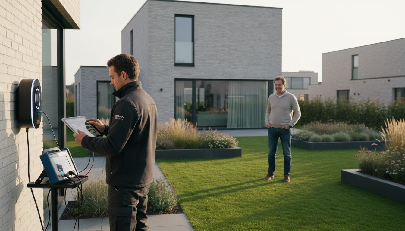 Professionele installatie van laadpaal